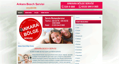 Desktop Screenshot of ankaraboschservisi.com