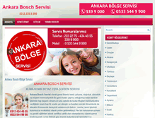 Tablet Screenshot of ankaraboschservisi.com